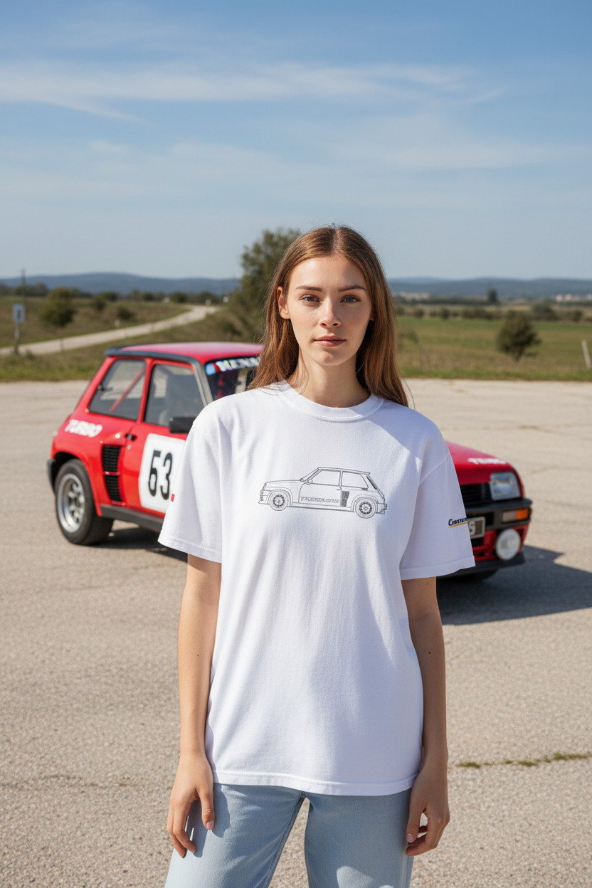 Cinq Turbo - Heavyweight T-Shirt